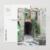 Carte Postale Cinque Terre (rue Corniglia) (Devant / Derrière)