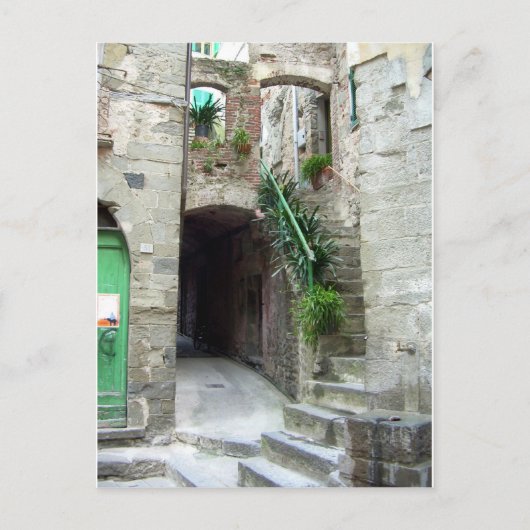 Carte Postale Cinque Terre (rue Corniglia) (Devant)