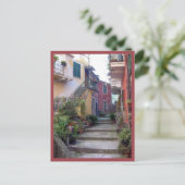 Carte Postale Cinque Terre (rue Monterosso) (Debout devant)