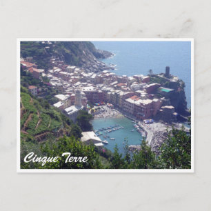 Carte Postale cinque terre vernazza