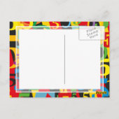 Carte Postale Cinquième, 55e ou 50e anniversaire ou anniversaire (Dos)