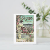 Carte Postale Cinquième édition du Festival Rose annuel (Debout devant)