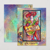 CARTE POSTALE CIOTS DES OMBRES PERDUES /LE MAGICIEN (Devant / Derrière)