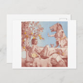 Carte Postale Circe & Cochons (Devant / Derrière)