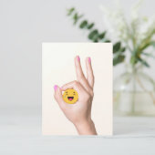 Carte Postale Circle Game Ok Vous A Obtenu (Debout devant)