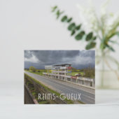 Carte Postale Circuit automobile de Reims-Gueux, France (Debout devant)