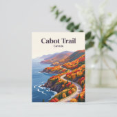 Carte Postale Circuit Cabot Canada (Debout devant)