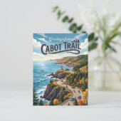 Carte Postale Circuit Cabot Canada (Debout devant)
