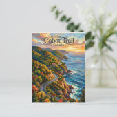 Carte Postale Circuit Cabot Canada (Debout devant)