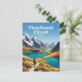 Carte Postale Circuit de Huayhuash Pérou (Debout devant)