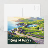 Carte Postale Circuit de Kerry Irlande (Devant / Derrière)