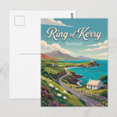 Carte Postale Circuit de Kerry Irlande (Devant / Derrière)
