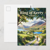 Carte Postale Circuit de Kerry Irlande (Devant / Derrière)