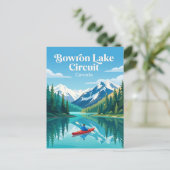 Carte Postale Circuit du lac Bowron Canada (Debout devant)