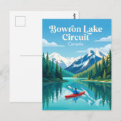 Carte Postale Circuit du lac Bowron Canada (Devant / Derrière)