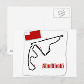 Carte Postale Circuit GP d'Abu Dhabi (Devant / Derrière)