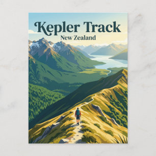 Carte Postale Circuit Kepler Nouvelle-Zélande