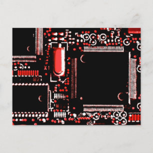 Carte postale Circuit Red 2