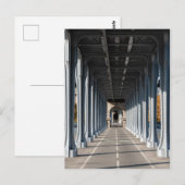 Carte Postale Circuit sur le pont Bir-Hakeim - Paris, France (Devant / Derrière)