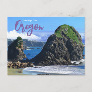 Carte Postale Circuit touristique de la côte de l'Oregon 