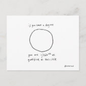 carte postale circulaire (Devant)