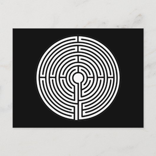 Carte Postale Circulaire de Maze (Devant)