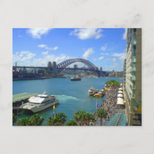Carte Postale Circulaire Quay Sydney