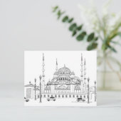 Carte Postale Circulation par mosquée (Debout devant)