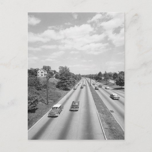 Carte Postale Circulation sur route (Devant)