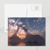 Carte postale circumpolaire (Devant / Derrière)