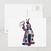Carte Postale ciRcUs cLoWn (Devant / Derrière)