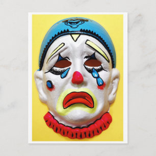 Carte postale Circus Clown