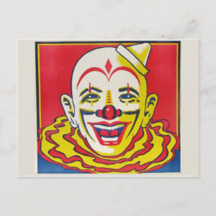 Carte postale Circus Clown