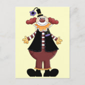 Carte Postale Circus Clown Act (Devant)