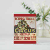 Carte Postale CIRCUS LINE-King Bros. Cirque (Debout devant)