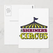 Carte Postale Cirque de Shriners (Devant / Derrière)