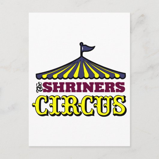 Carte Postale Cirque de Shriners (Devant)