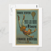 Carte Postale Cirque D'Hiver (Devant / Derrière)