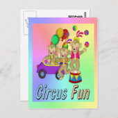 Carte Postale Cirque Fun (Devant / Derrière)