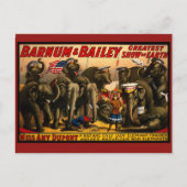 Carte Postale Cirque vintage (Devant)