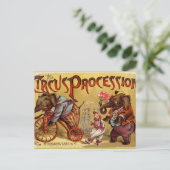 Carte Postale Cirque vintage (Debout devant)