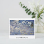 Carte Postale Cirrus Nuages Par John Constable (Debout devant)