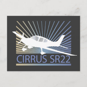 Carte Postale Cirrus SR22