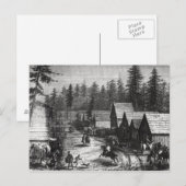 Carte Postale Cisco, station comté de Placer (Devant / Derrière)