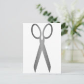 Carte Postale Ciseaux (Debout devant)