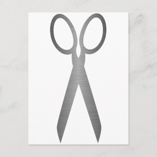 Carte Postale Ciseaux (Devant)