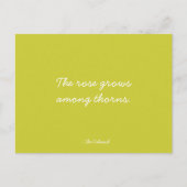 Carte postale citable - Défis (Devant)