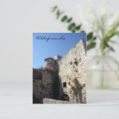 Carte Postale citadelle villefranche (Debout devant)
