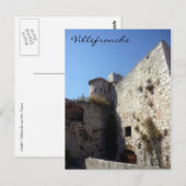Carte Postale citadelle villefranche (Devant / Derrière)