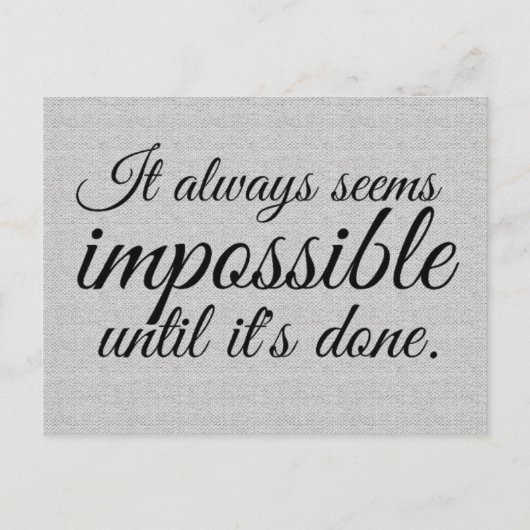 Carte Postale Citation (Devant)